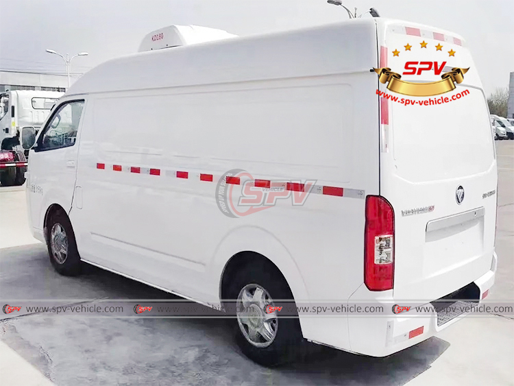 Fonton Freezer Vans Foton - Rear Left Side
